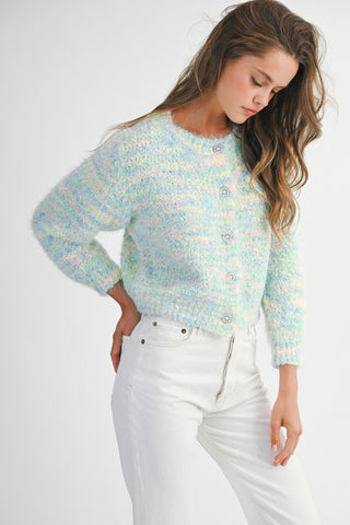 Evelyn Pearl Knit Cardigan