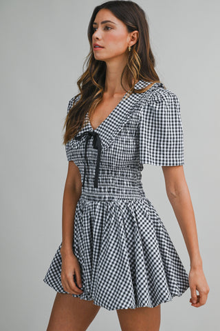 Greta Gingham Dress
