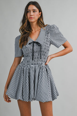 Greta Gingham Dress