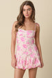 Pink Floral Print