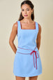Powder Blue/Red