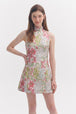 Pink/Green Floral