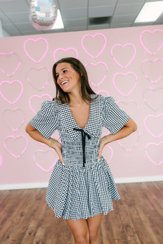 Greta Gingham Dress