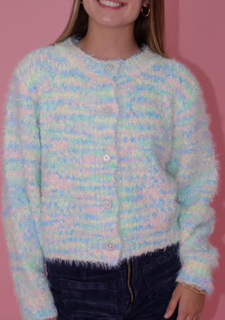 Evelyn Pearl Knit Cardigan