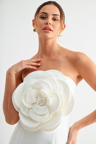 Bloom Strapless Mini Dress
