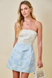 Blue/Ivory