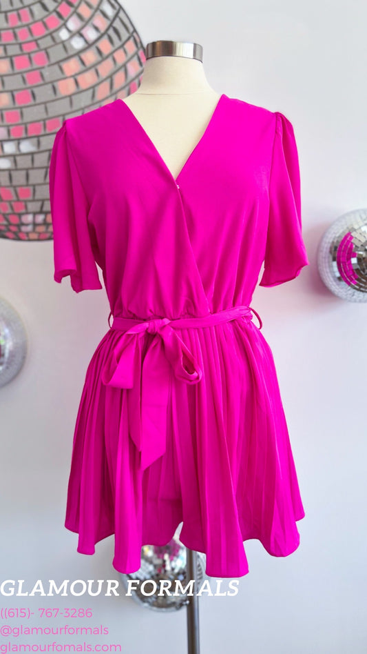 Rory Pleated Romper